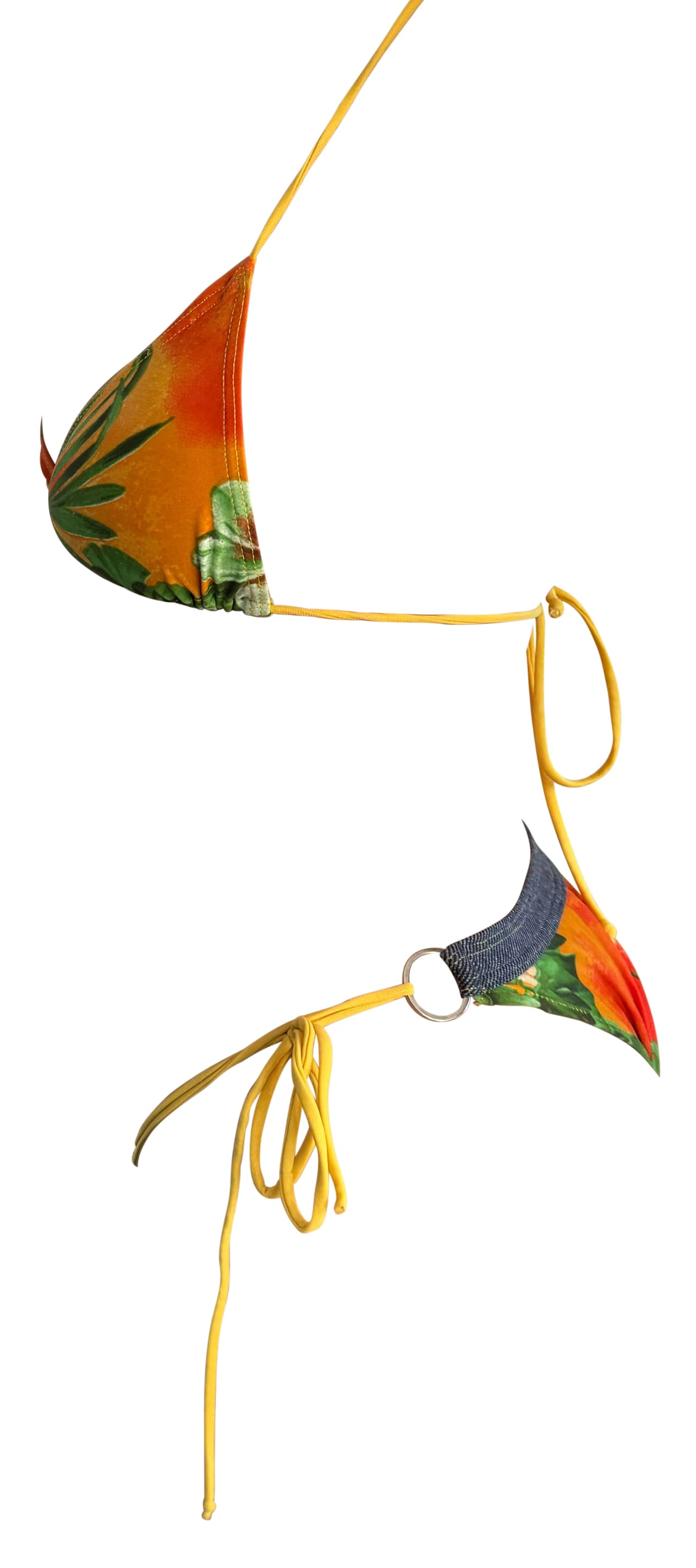 Dolce& Gabbana Tropical Print Bikini