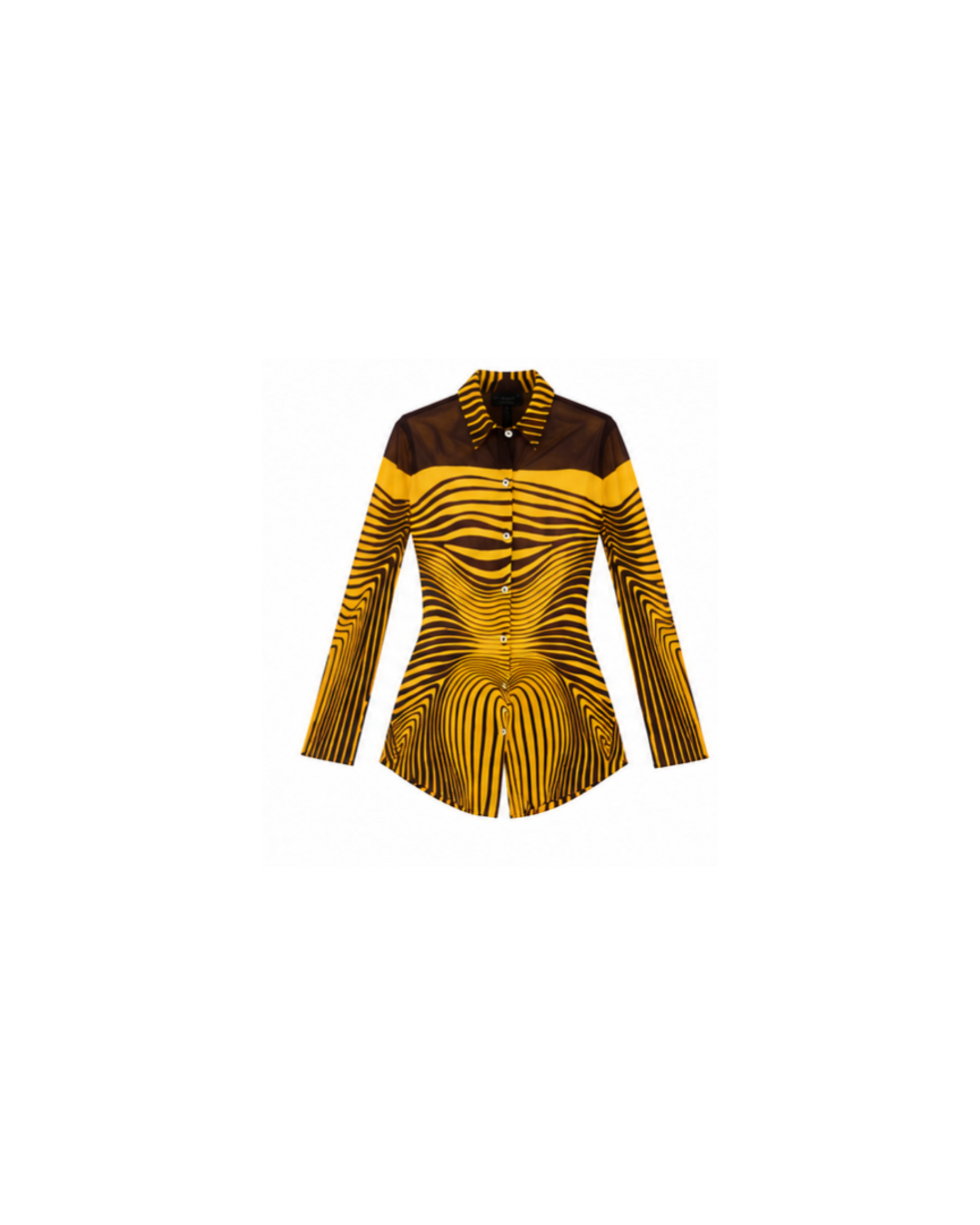 Jean Paul Gaultier 1996 Cyber Top and Skirt Set