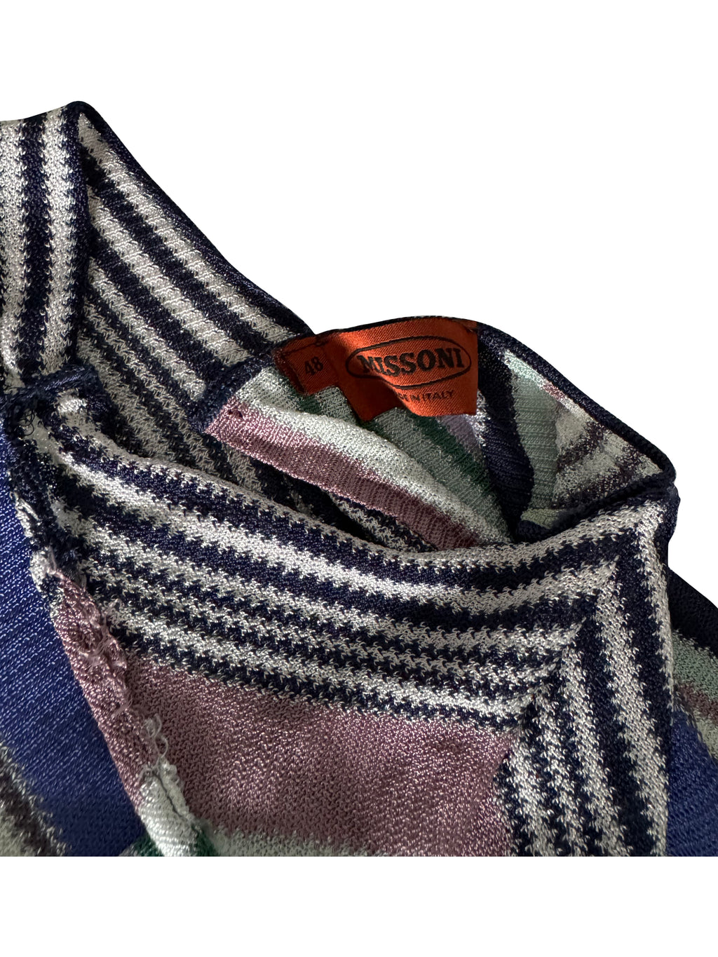 Missoni One Shoulder Mini Dress