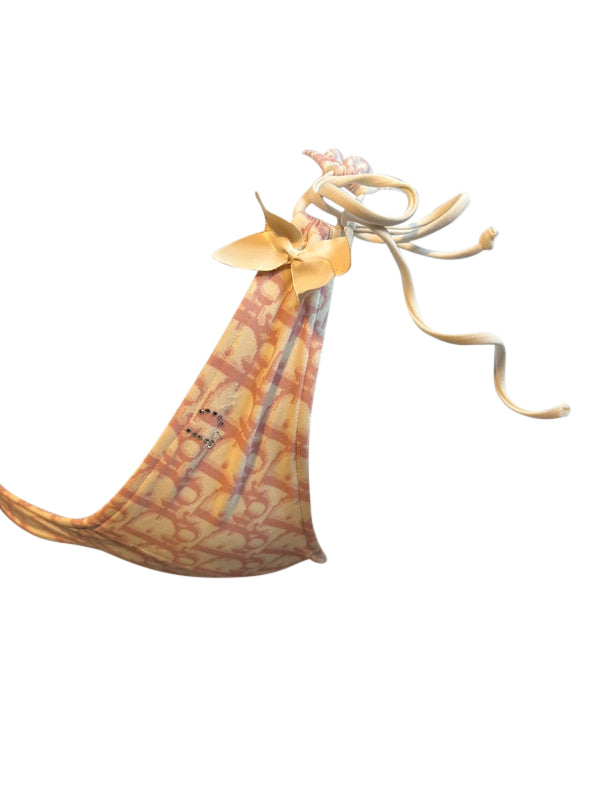 Christian Dior Pink Monogram Bikini Set