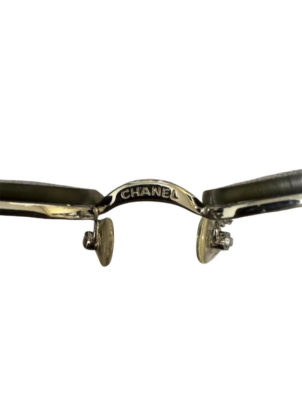 Chanel Crystal Logo Sunglasses