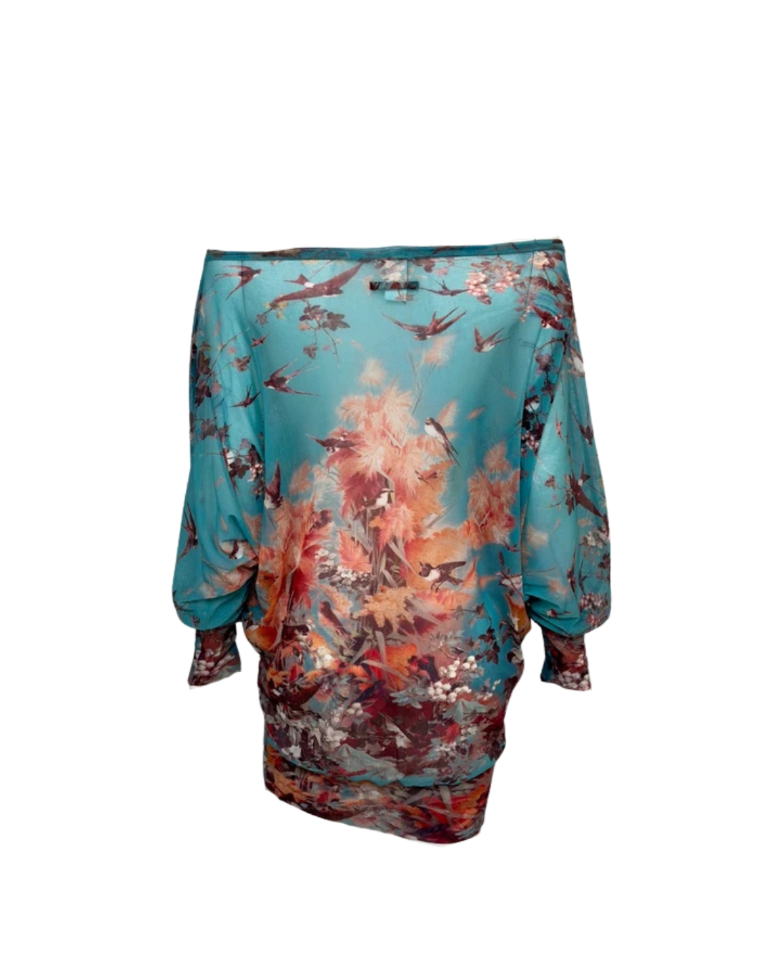 Jean Paul Gaultier Soleil Nature Print Dress
