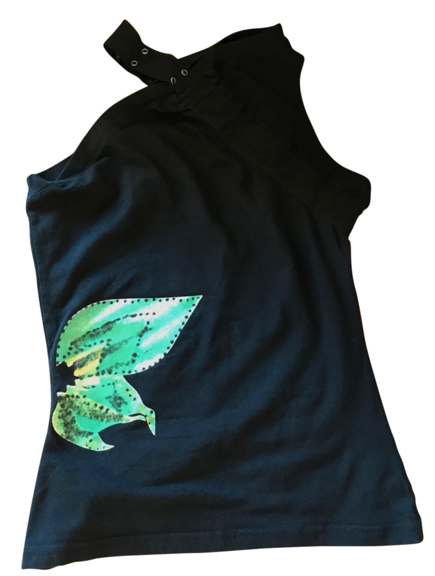 Christian Dior by John Galliano one shoulder top