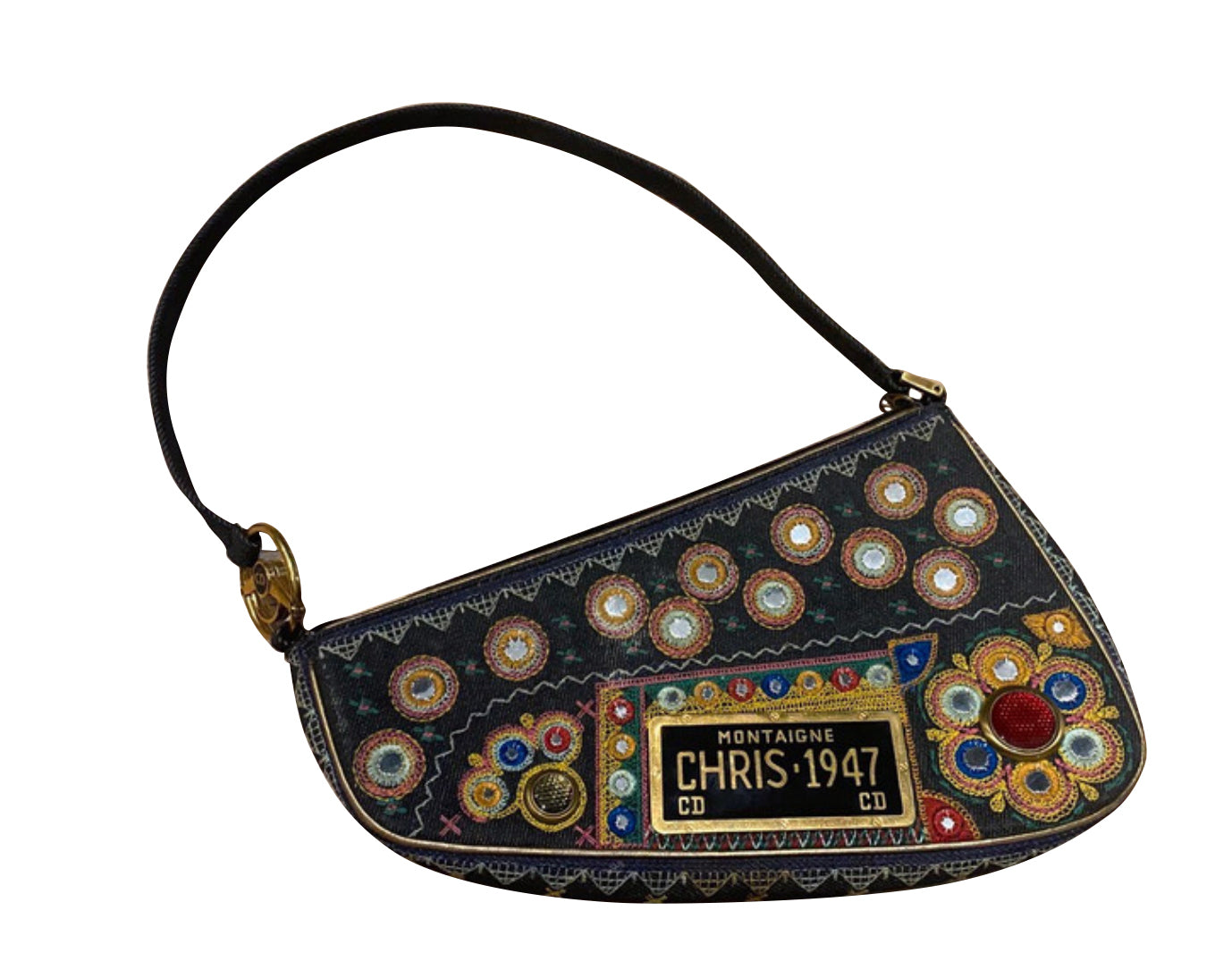 Christian Dior By John Galliano Saddle Bag