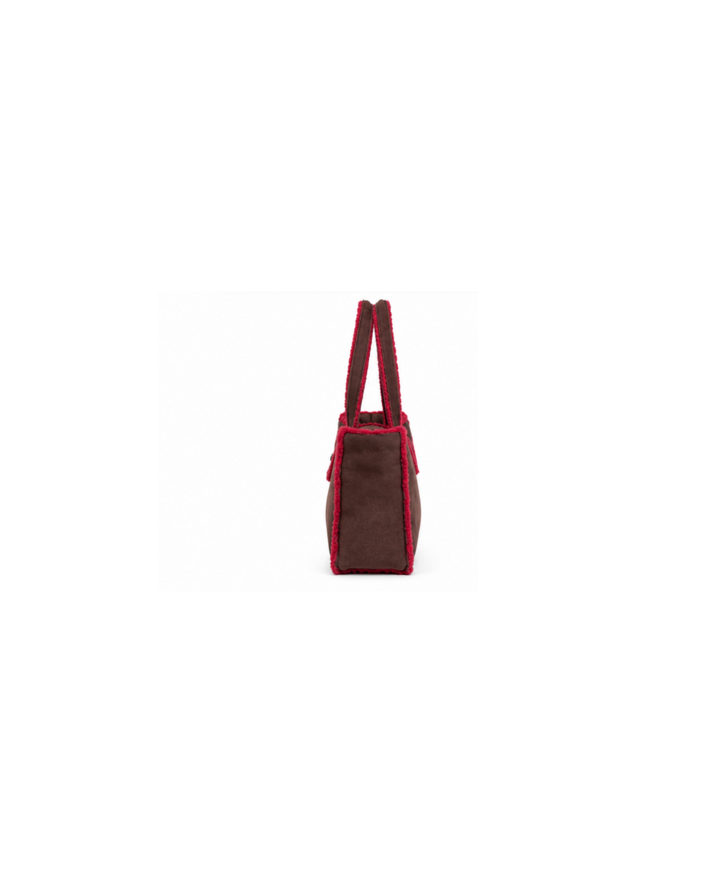 Chanel Shearling Lambskin Suede Handbag