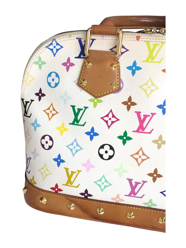Louis Vuitton Takashi Murakami Alma MM Handbag