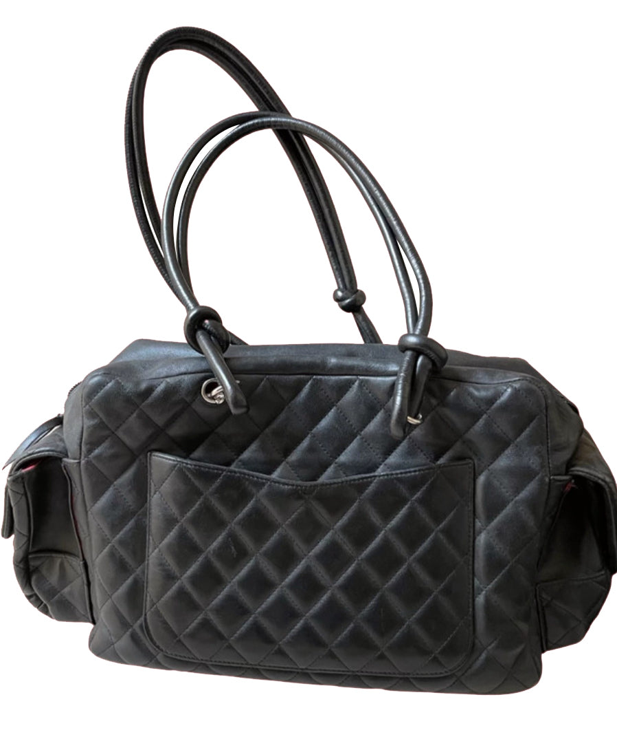 Chanel Cambon Reporter Leather Handbag