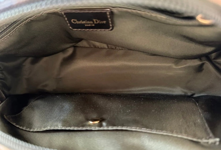 Christian Dior By John Galliano Saddle Bowler Camouflage Bag