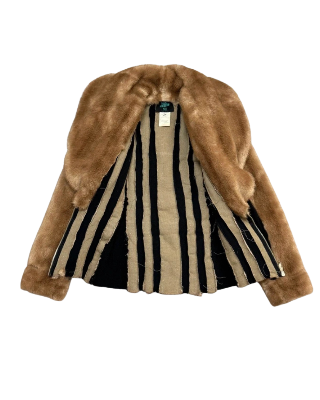 Jean Paul Gaultier Faux Fur Jacket