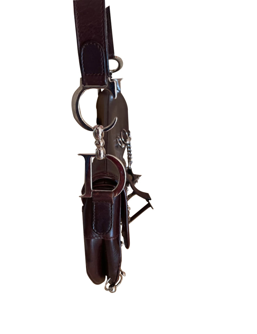 Christian Dior By John Galliano Piercings Saddle Bag