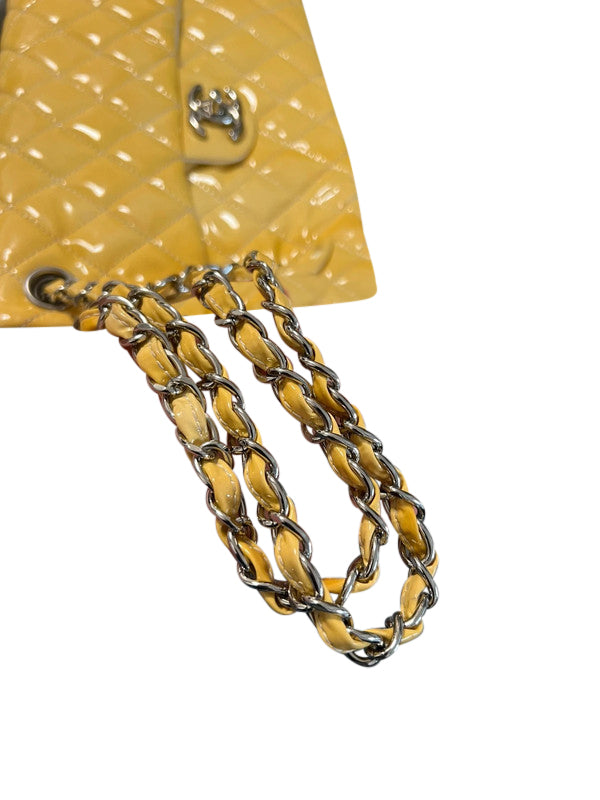 Chanel Upside Down Patent Leather Bag