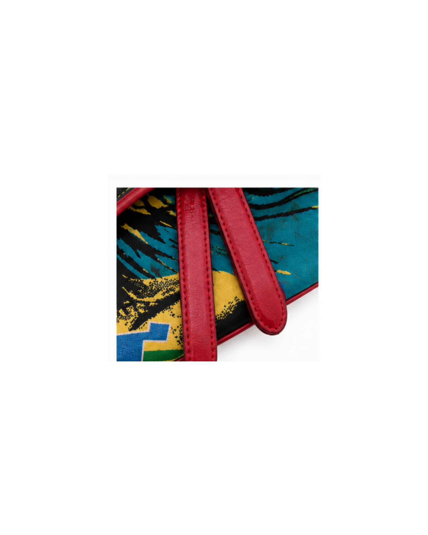 Christian Dior By John Galliano 2001 Rasta Mania Saddle Bag
