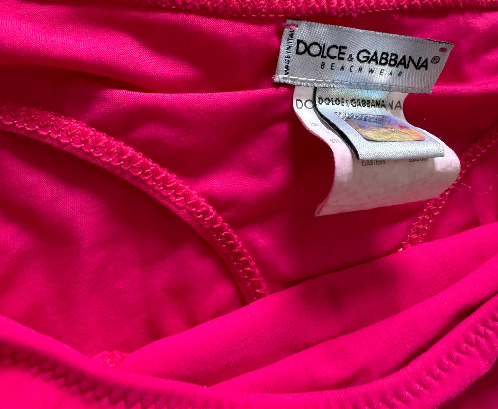 Dolce&Gabbana Pink Skirted Bikini