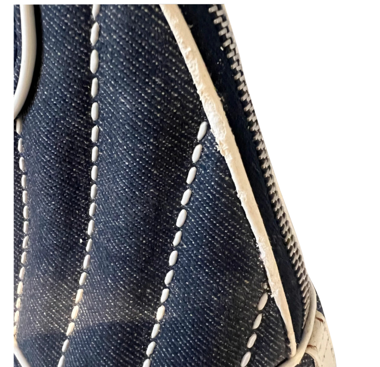 Christian Dior Cadillac Denim Handbag