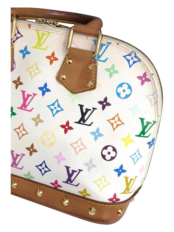 Louis Vuitton Takashi Murakami Alma MM Handbag