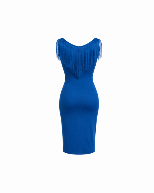 Jean Paul Gaultier Fringe Midi Dress