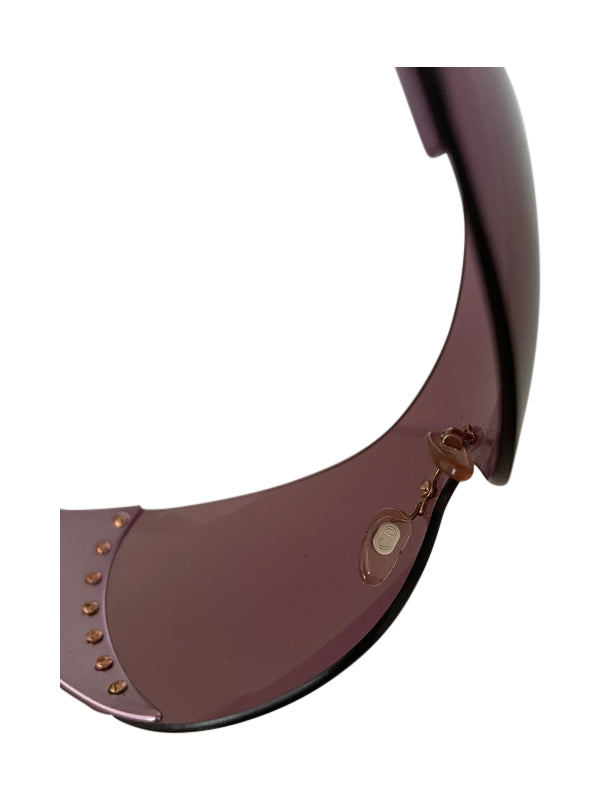 Christian Dior Pink Mask Sunglasses