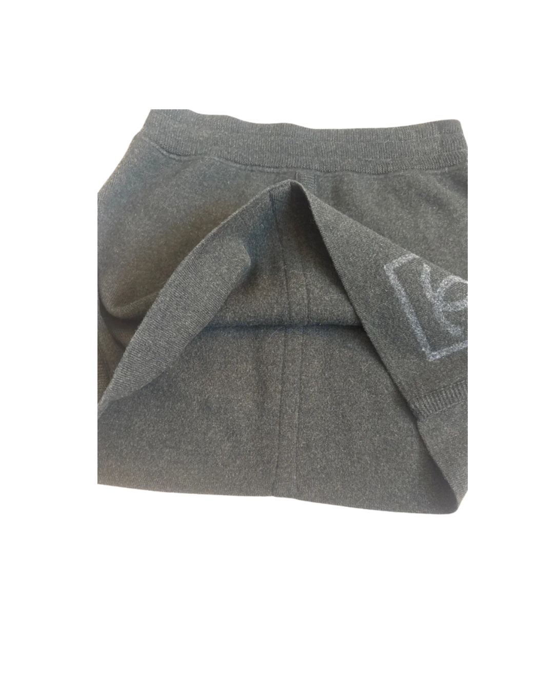 Chanel Wool Mini Logo Skirt