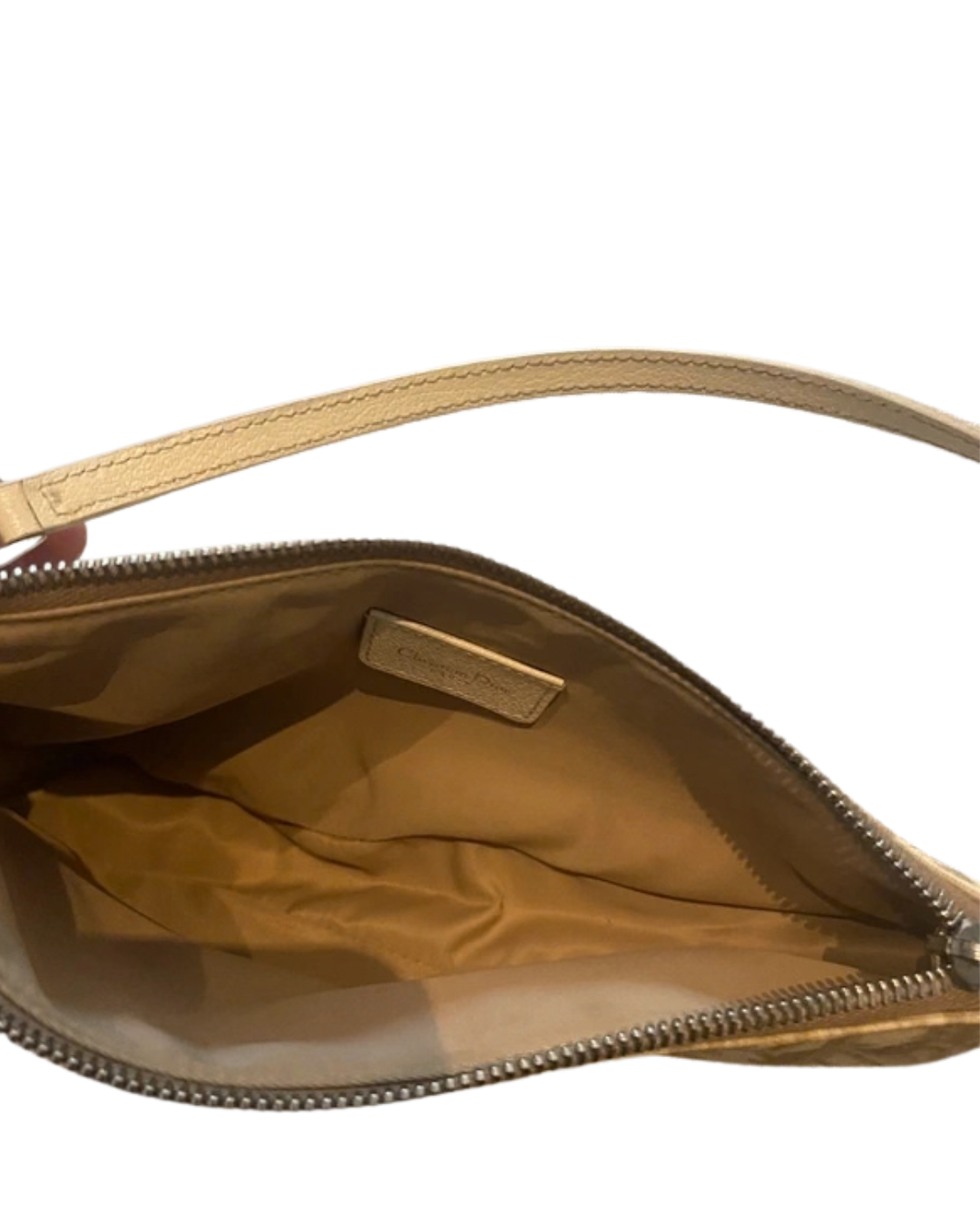 Christian Dior Diorissimo Floral Monogram Mini Saddle Bag