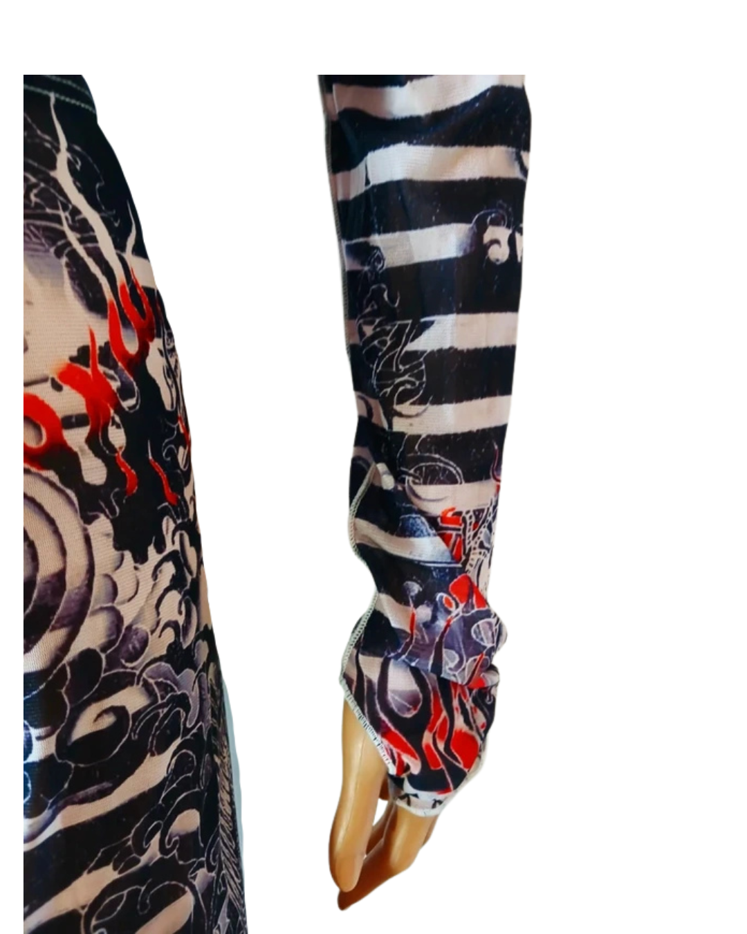 Jean Paul Gaultier Mesh Dragon Set