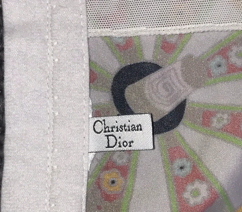 Christian Dior By John Galliano 2001 Oriental Print Corset Top