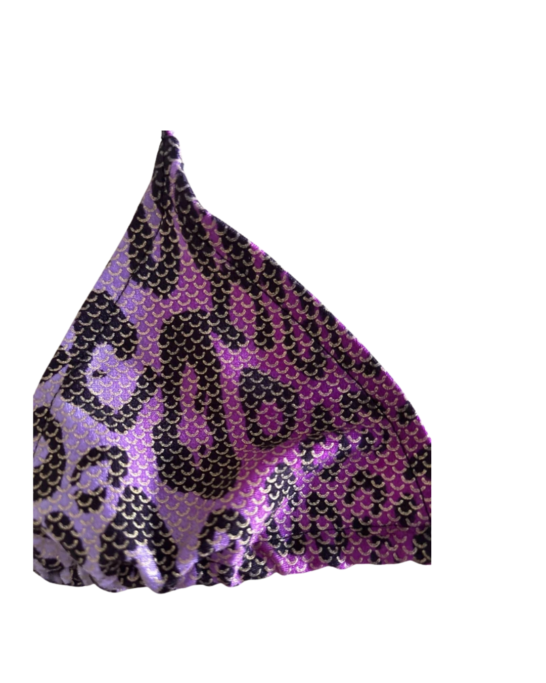 Christian Dior Purple Cheetah Print Bikini