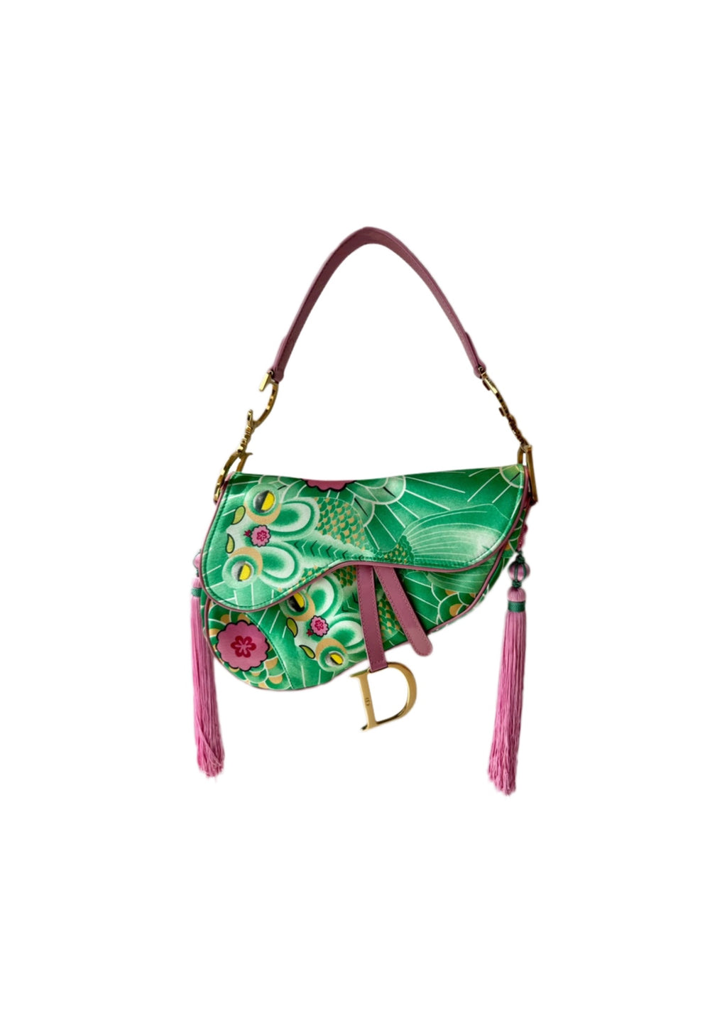 Christian Dior 2003 Koi Saddle Bag By John Galliano