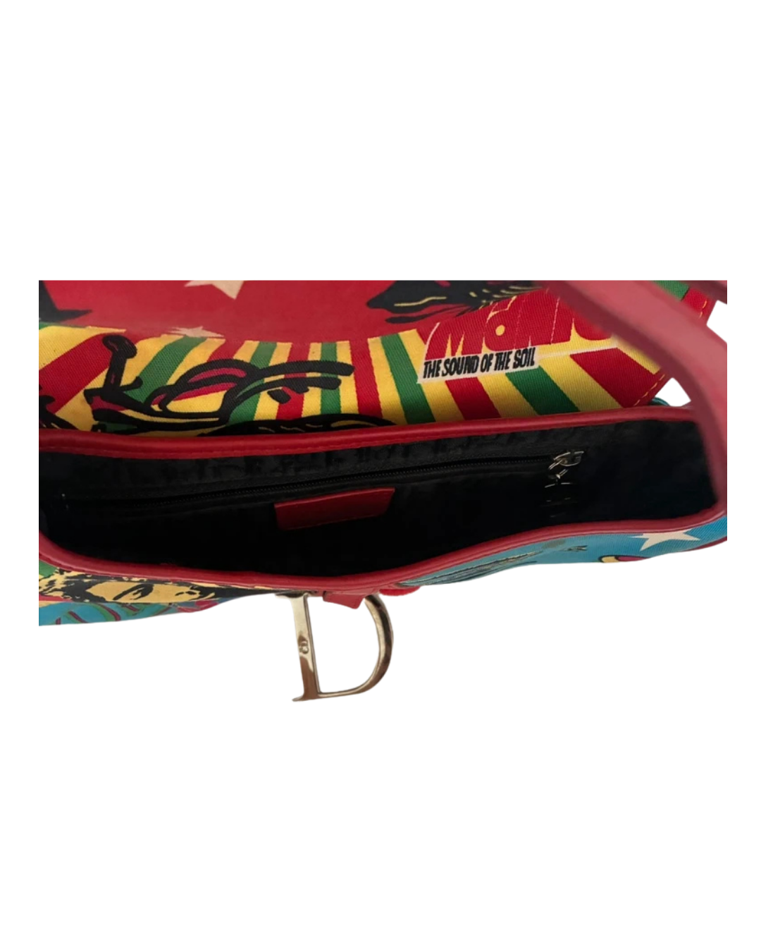 Christian Dior By John Galliano 2001 Rasta Mania Saddle Bag