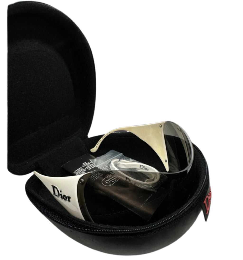 Christian Dior Ski 1 Sport Sunglasses Black and white