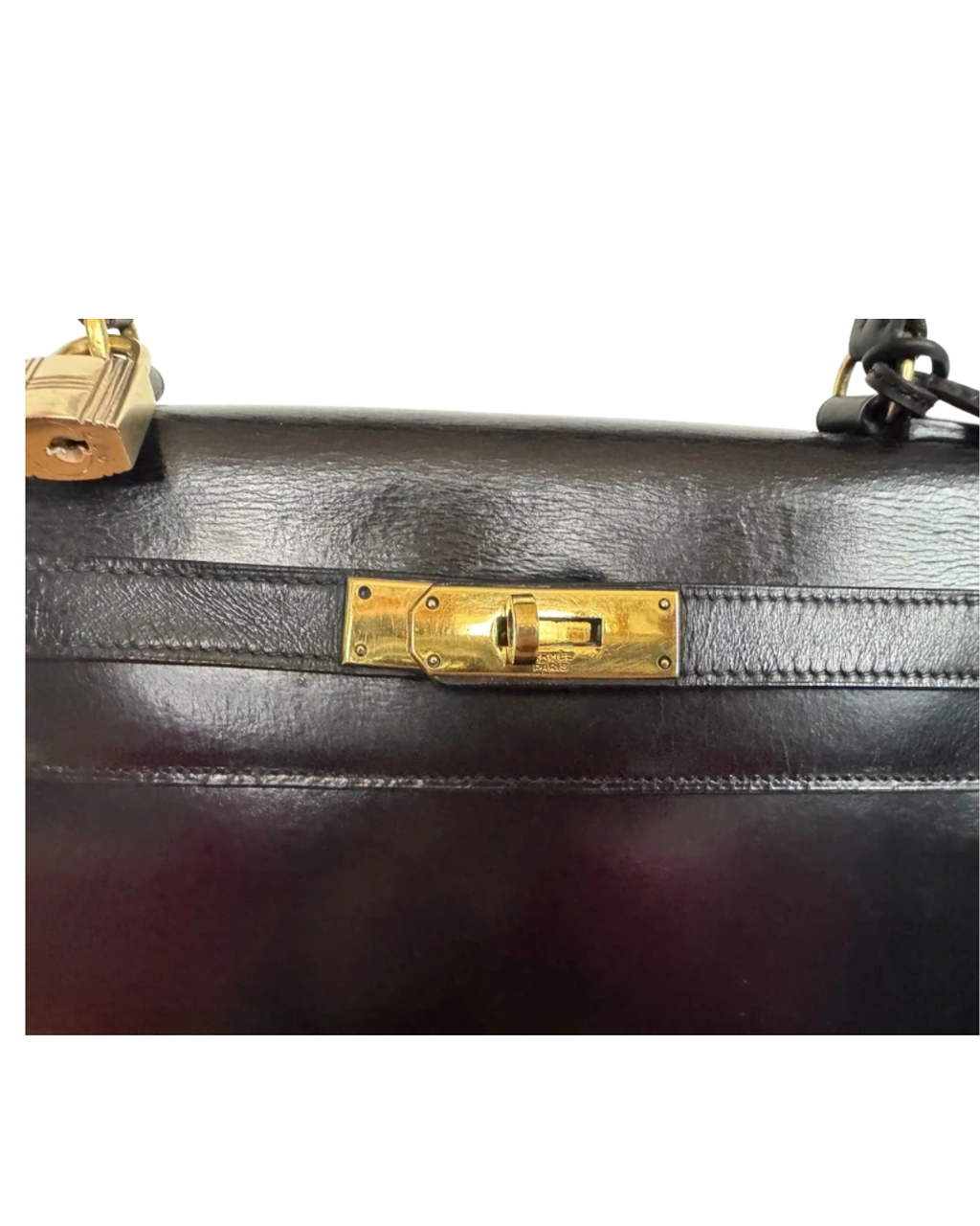 Hermes Kelly Sellier 28 Noir