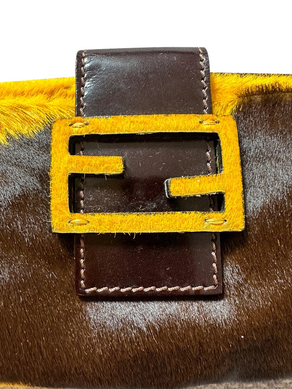 Fendi Baguette Pony Hair Bag