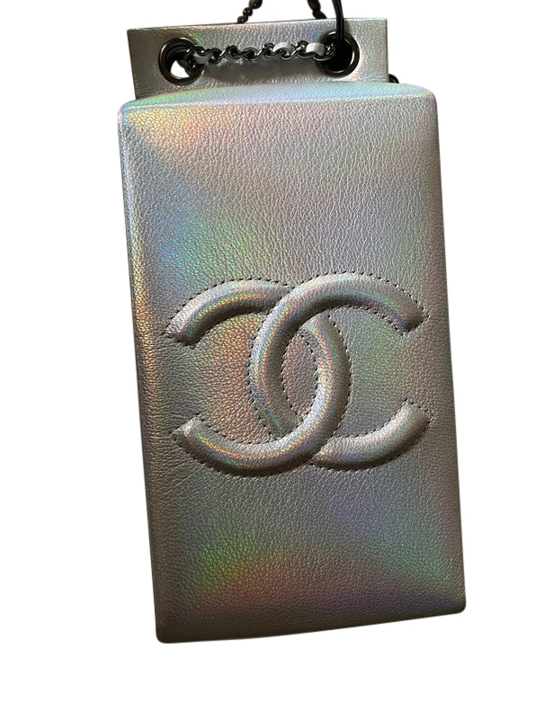 Chanel Milk Carton Lait De Coco Irridescent Bag