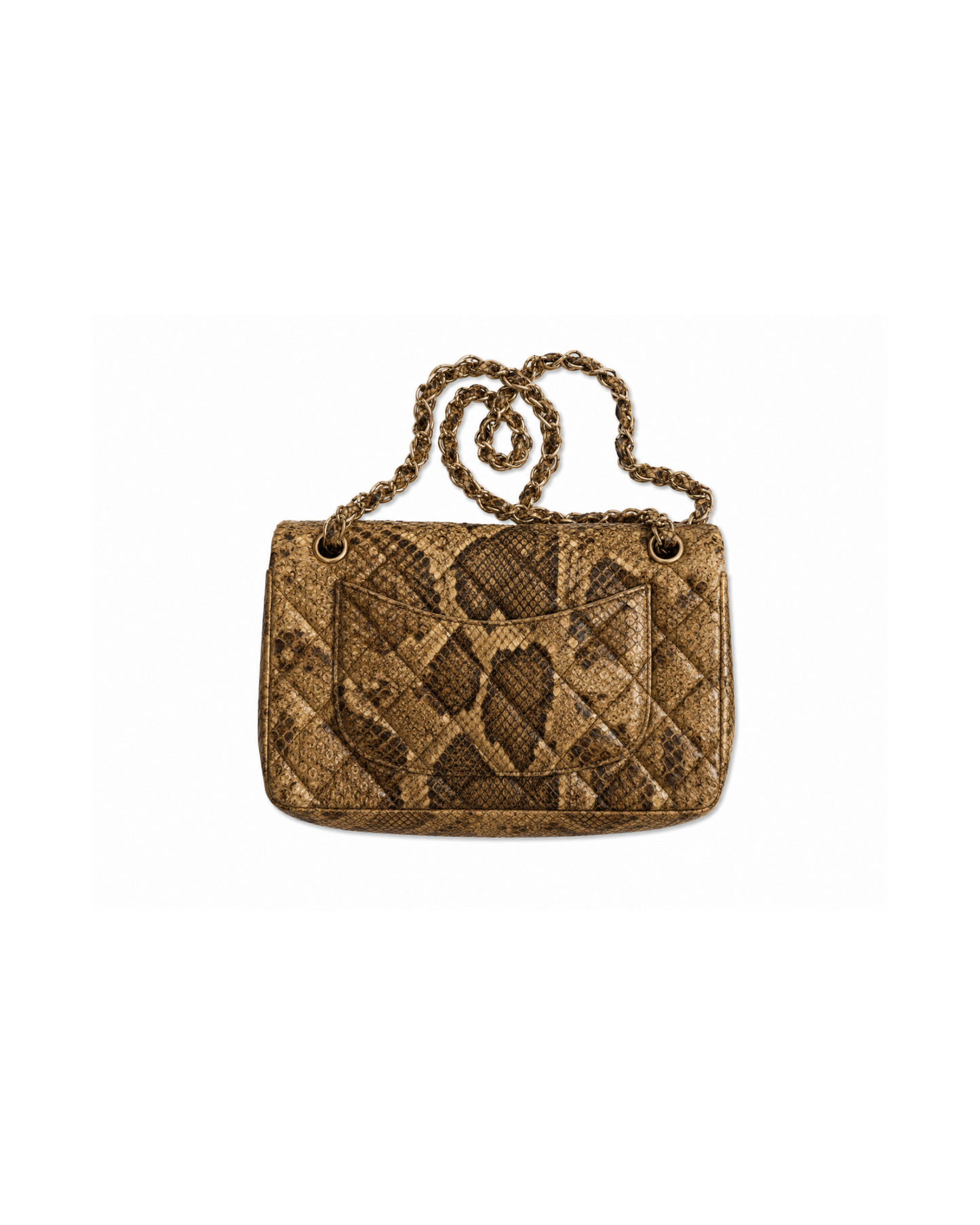 Chanel Python Small Flap Bag