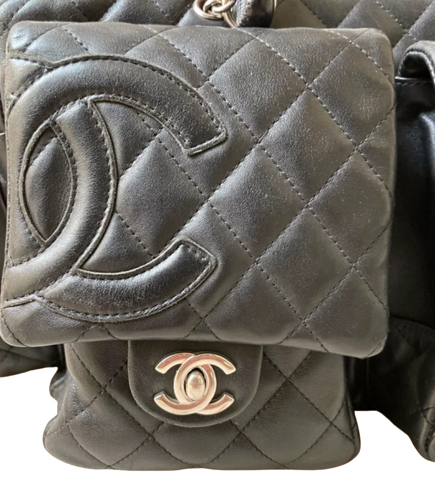 Chanel Cambon Reporter Leather Handbag