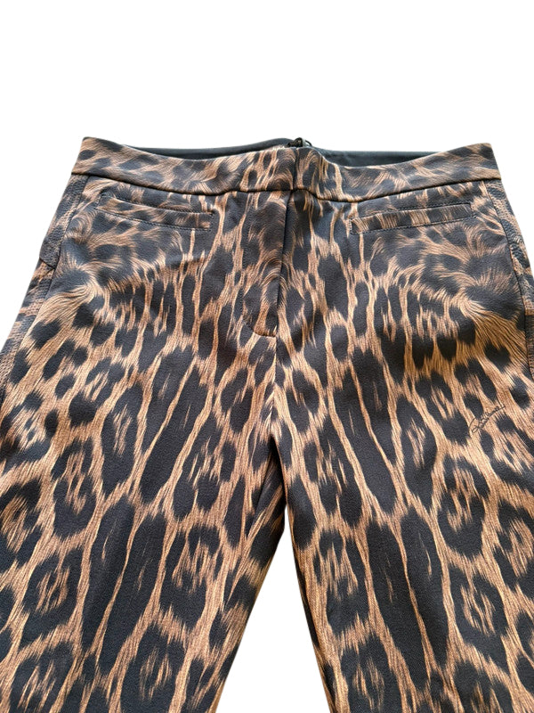 Roberto Cavalli Cheetah Print Skinny Bottoms