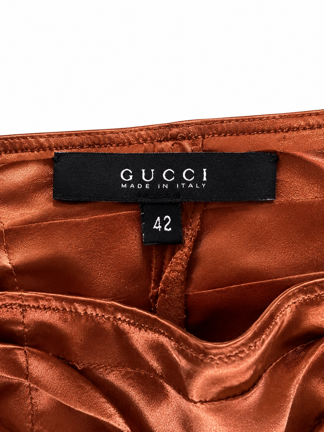 Gucci 2004 By Tom Ford Silk Skirt