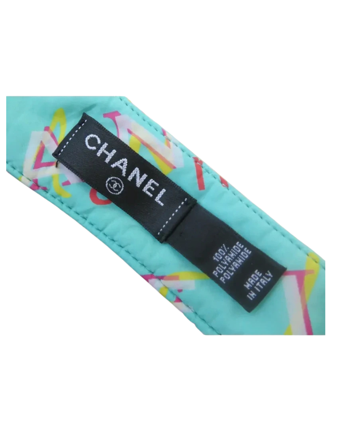 Chanel Distorted Logo Visor Hat