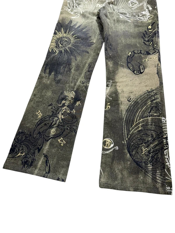 Roberto Cavalli 2003 Astrology Resurrection Bottoms