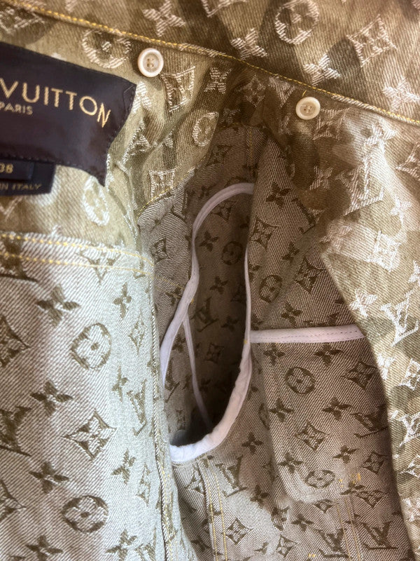 Louis Vuitton Takashi Murakami Monogramouflage Denim Jacket