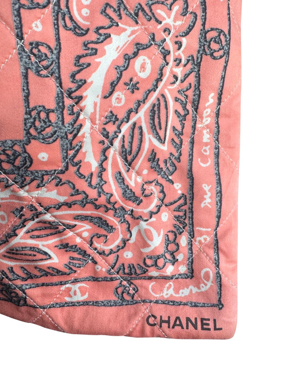 Chanel Pink Bandana Shoulder Bag