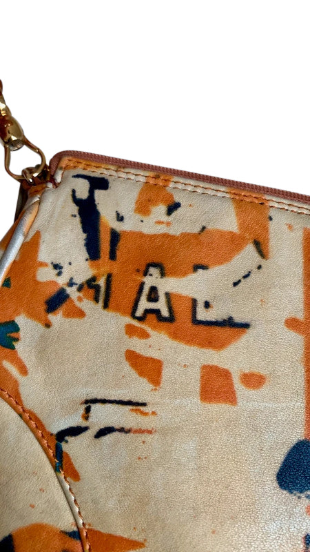 Christian Dior John Galliano Graffiti Saddle Bag