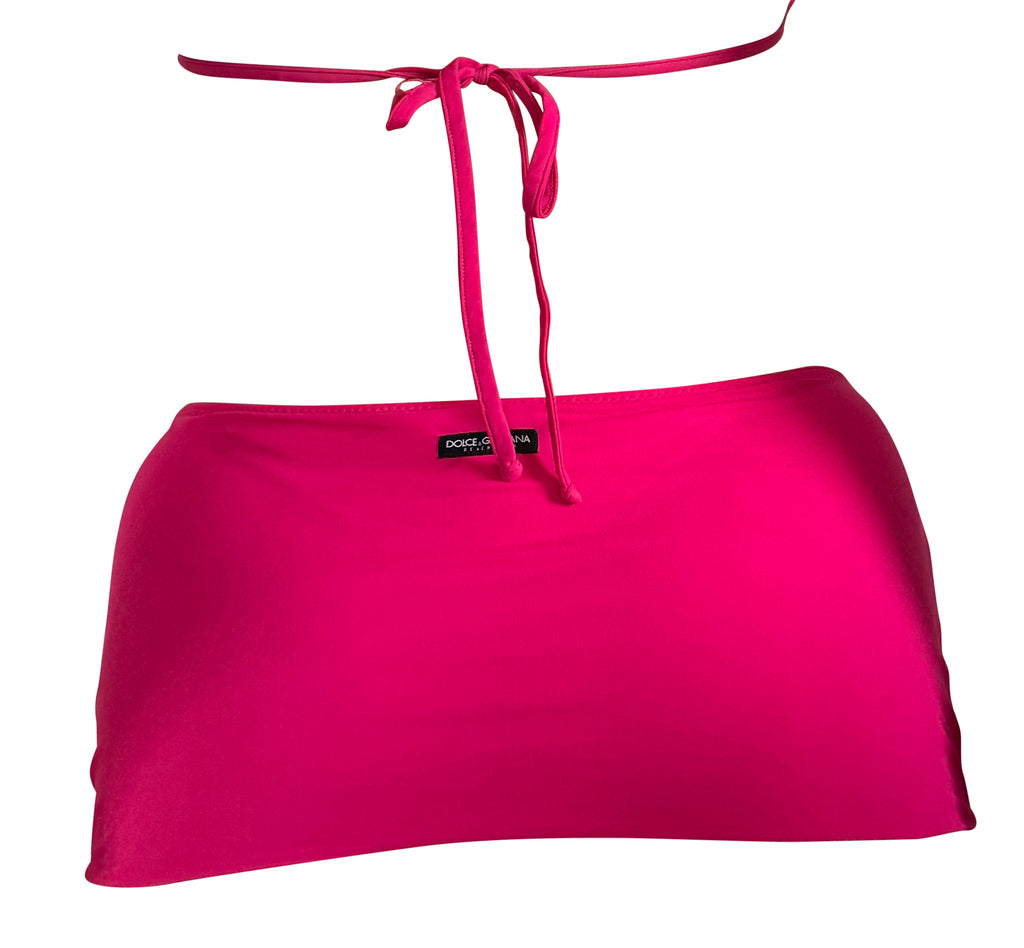 Dolce&Gabbana Pink Skirted Bikini