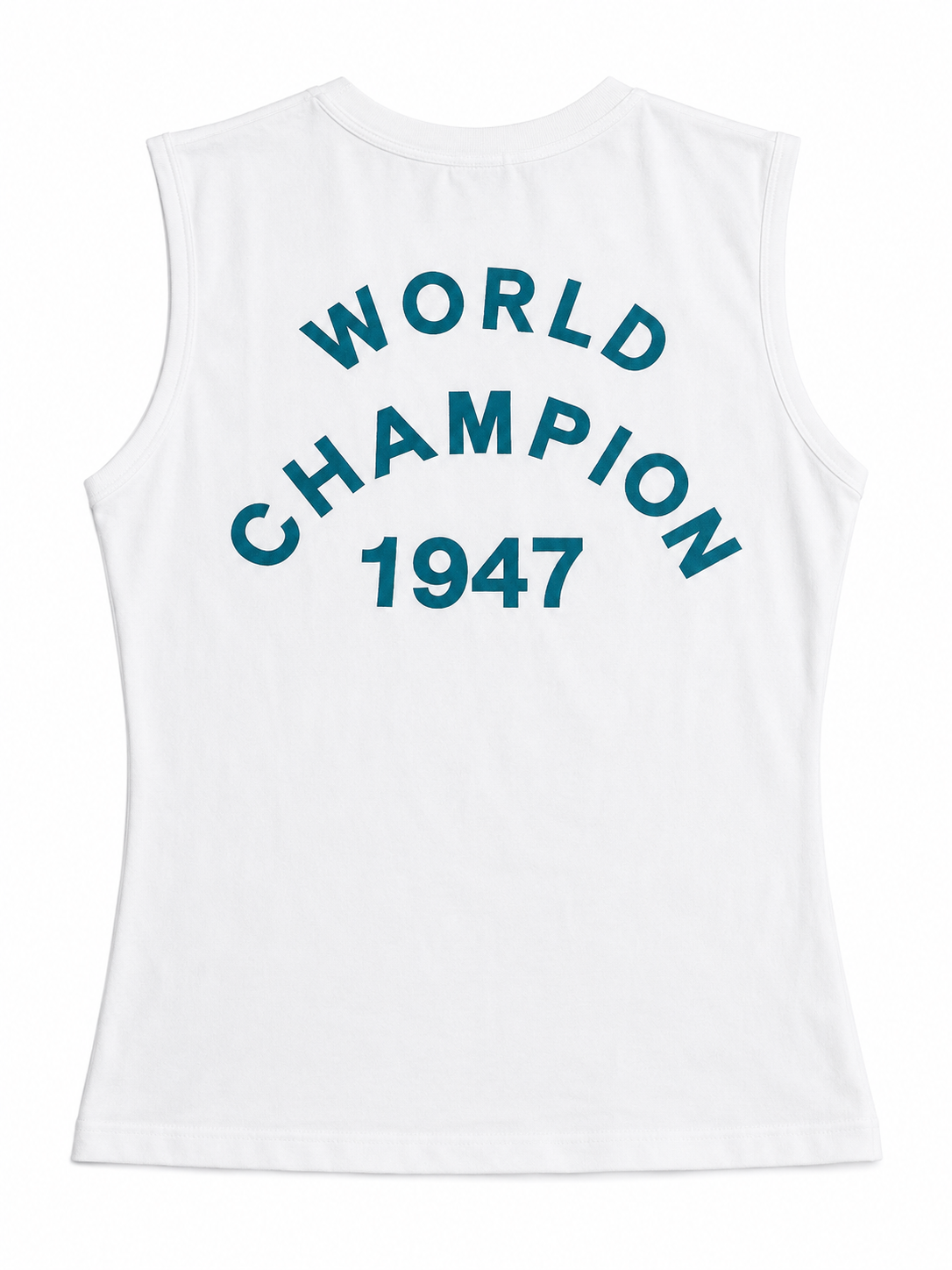 Christine Dior J’adore Dior By John Galliano Tank Top Blue and White
