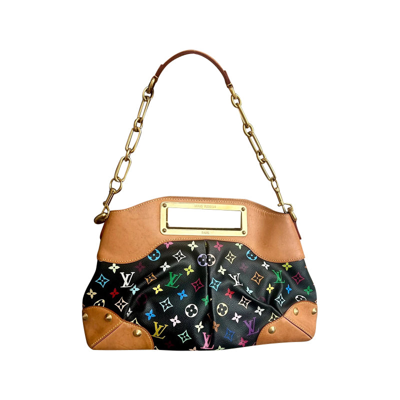 Louis Vuitton By Takashi Murakami Judy MM Bag Black