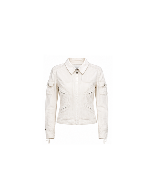 Christian Dior By John Galliano 2003 Lace Biker Jacket