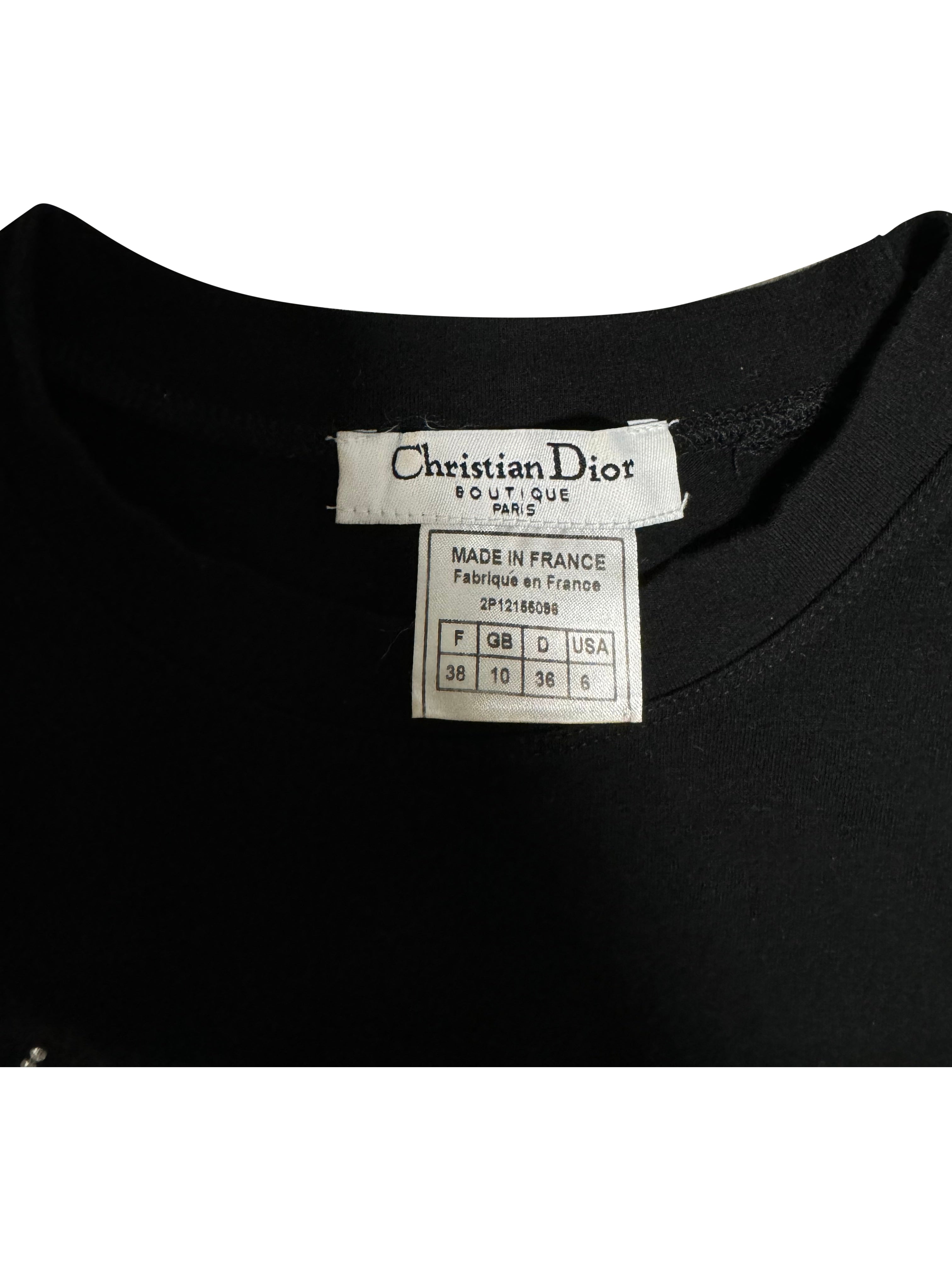 Christian Dior Crystal J’adore Dior Tank Top