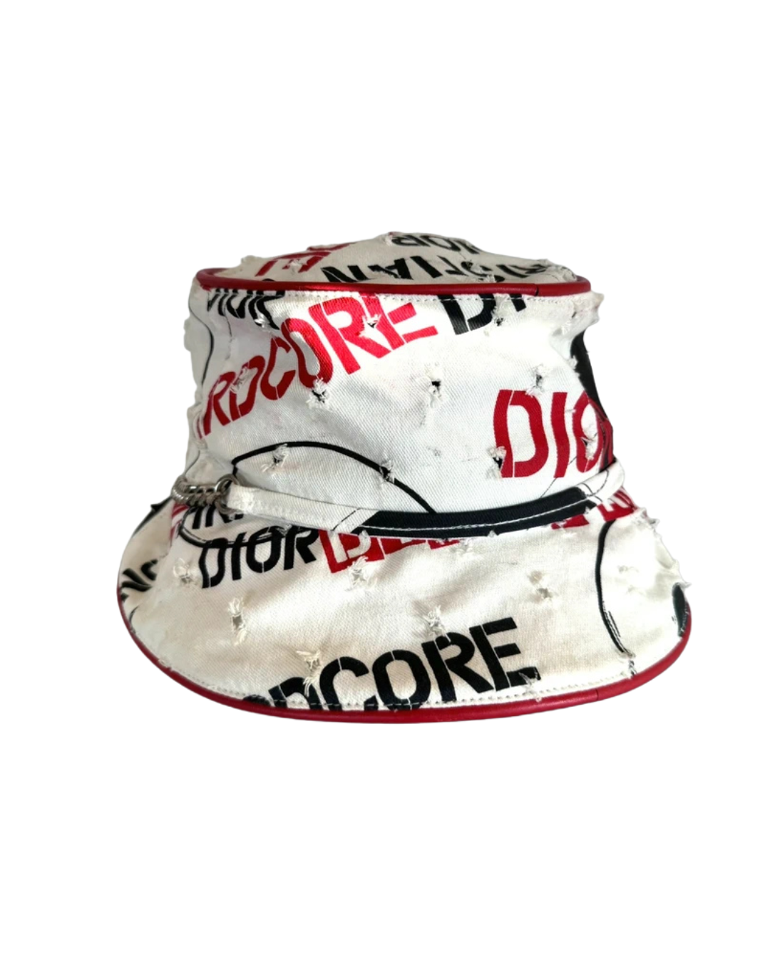 Christian Dior John Galliano 2004 Hardcore Piercing Bucket Hat