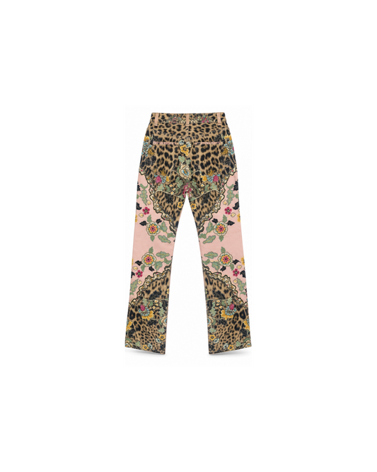 Roberto Cavalli 2003 Oriental Baby Pink Pants