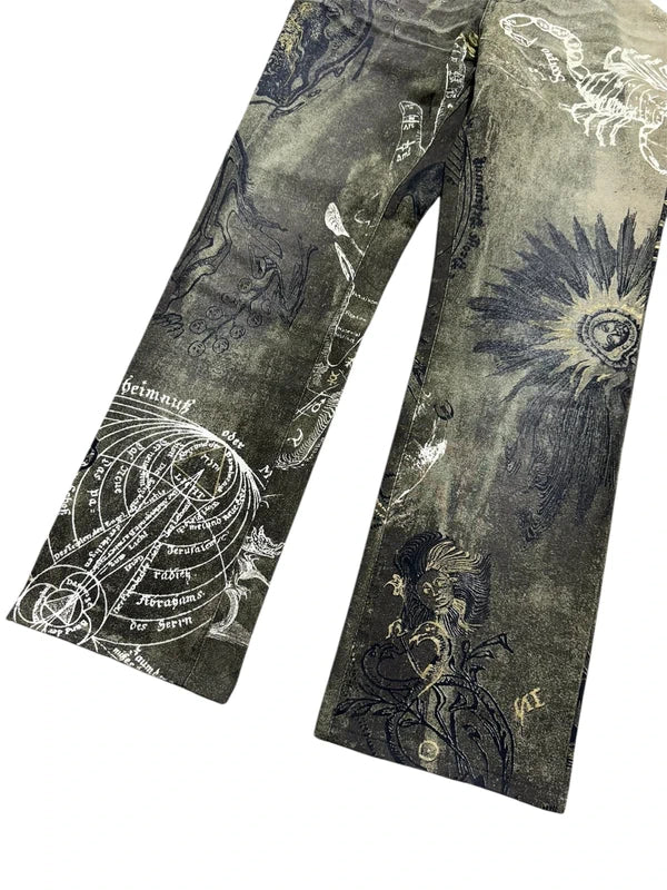 Roberto Cavalli 2003 Astrology Resurrection Bottoms