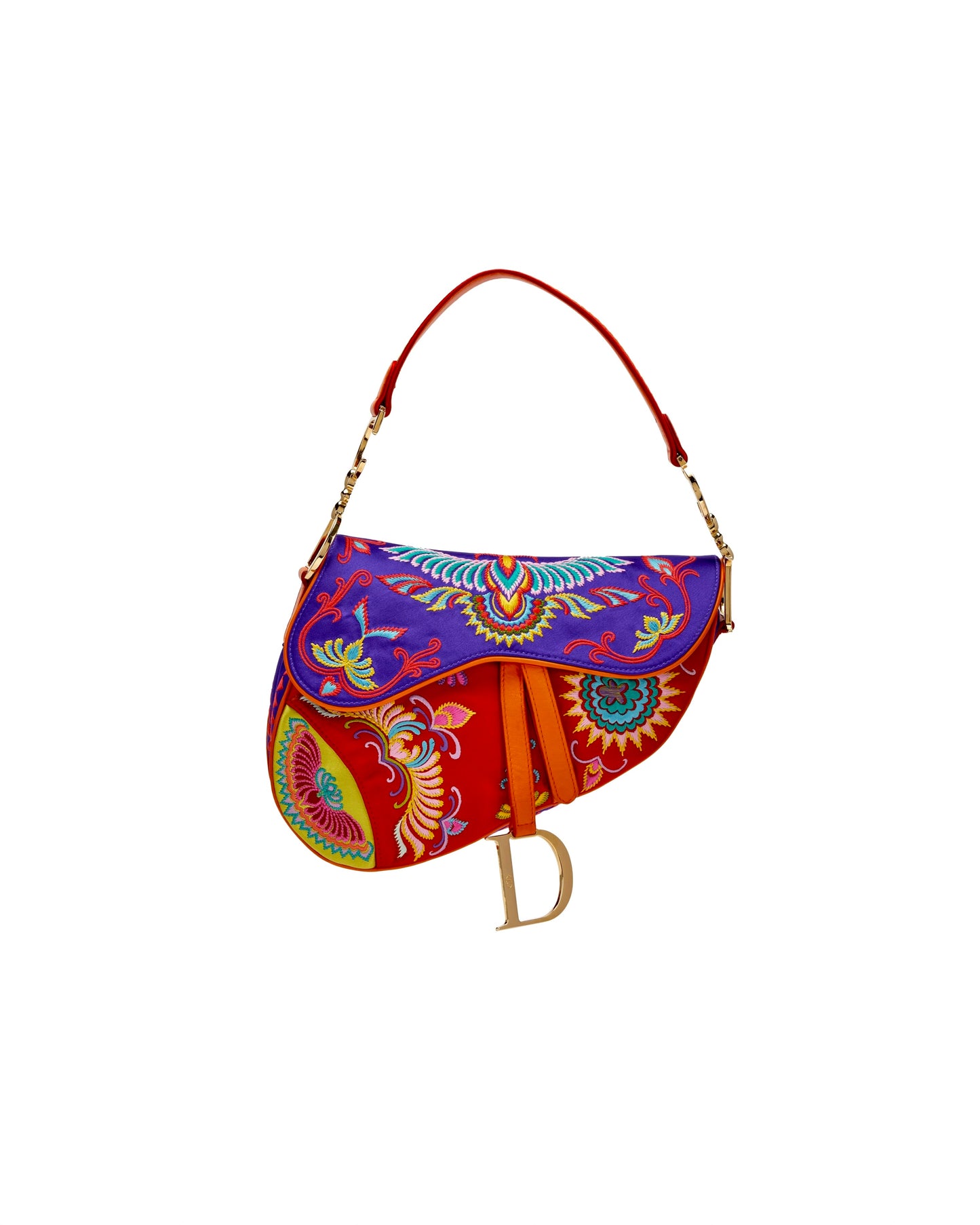 Christian Dior by John Galliano 2002 Shanghai Saddle Bag